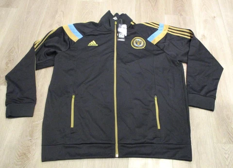 Adidas MLS Philadelphia Union Soccer Anthem Jacket NWT Size 2XL Mens Cover