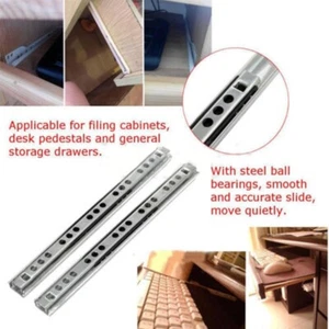 Pull Out Pantry Drawer Basket Wire Slide Roll Wardrobe Kitchen Storage Cupboard - Picture 1 of 33