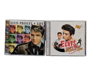 1-Elvis Presley-Can't Help Falling in Love: &1-Elvis Presley Live CD's-Free Ship - Picture 1 of 10