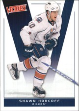 2010-11 Upper Deck Victory Oilers Hockey Card #75 Shawn Horcoff