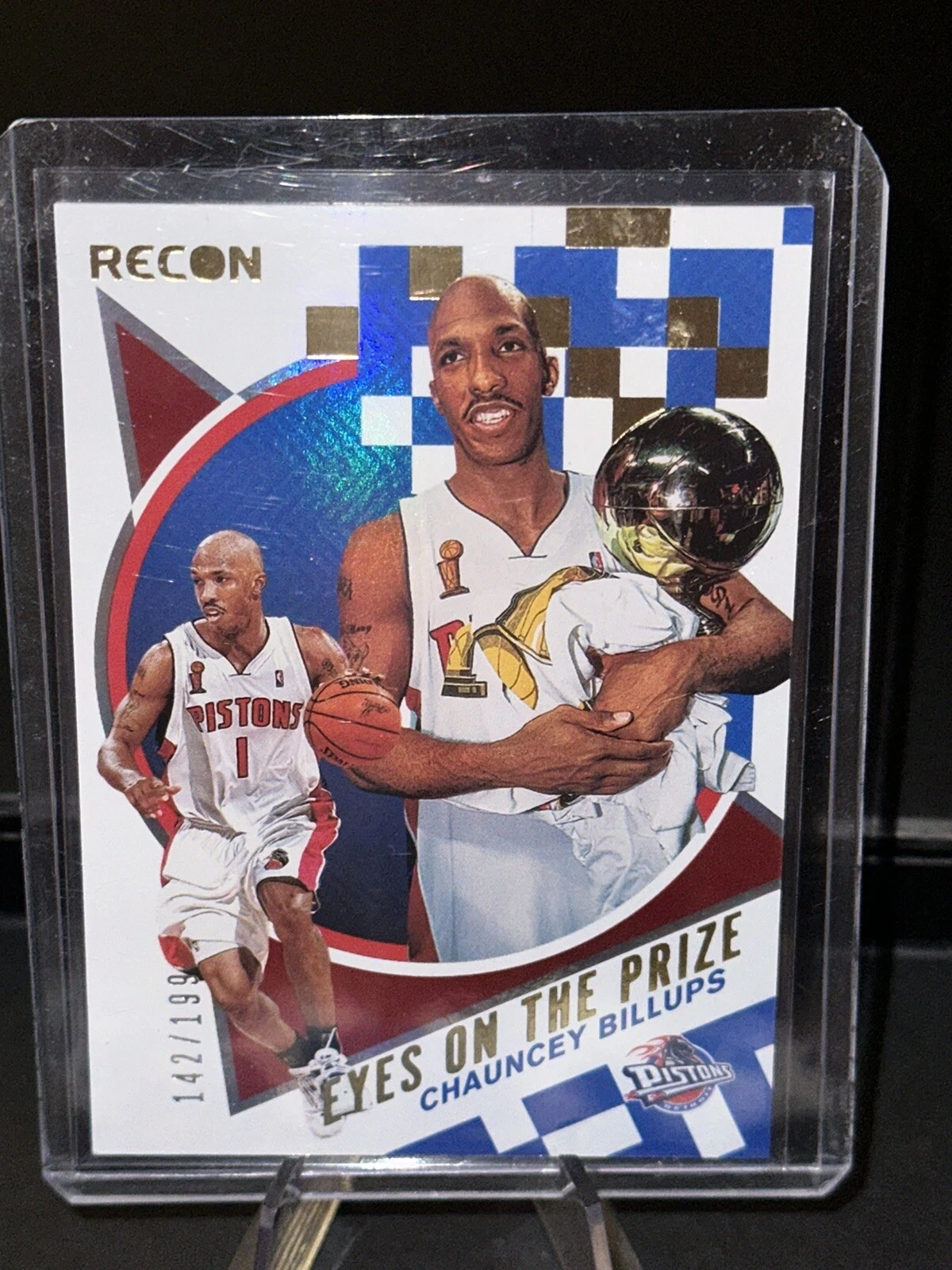 2020-21 Panini Recon Eyes on the Prize Red #13 Chauncey Billups /199 - NM-MT