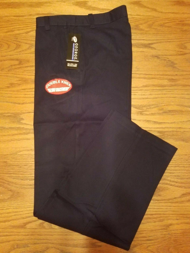 Pantalón George Uniforme Escolar Niño Calce Recto - Azul Marino Oscuro - Talla 5 Foto 1 de 1