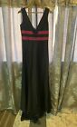 Vintage Women Evening Party Gown Prom Long Maxi Dress Formal Dress 9/10