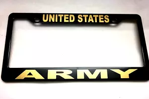 Marco de matrícula militar, ABS pulido-estados Unidos/ejército-841120g - Imagen 1 de 1