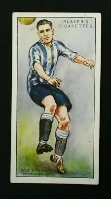 John Player & Sons: Footballers 1928-29: 61-WJ Kirton (Coventry City) Card - Image 1 of 2