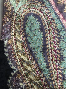 PIERRE BALMAIN  VINTAGE Multicolor Paisley Silk Necktie  55¾ x 3¾ - Picture 1 of 5