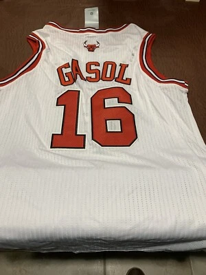 Camiseta Pau Gasol Bulls Adidas tamanho 52 - Imagem 1 de 4