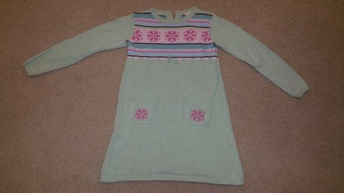 Gymboree Winter Ballerina Fair Isle Snowflake Sweater Dress size 6 ...