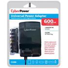 Cyberpower Cpuac600 120V Ac 150W 600Ma Black Universal Power Adapter 5 Ft. Cord