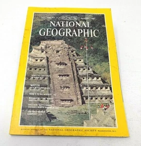 National Geographic Magazine -Mans 80 Centuries In Veracruz- August 1980 - Imagen 1 de 4