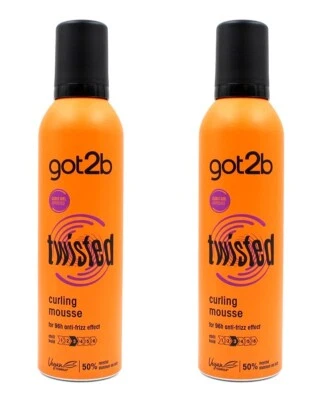 got2b twisted curling mousse Schaumfestiger , 2x250ml EAN5012583204732