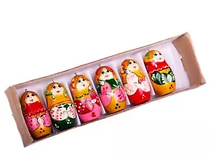 Wooden Christmas ornaments, Vintage Christmas decorations, wooden ornaments - Picture 1 of 5