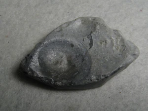 Bluish Gray Flint Stone Ancient Fracture And Spawl Kansas River 20.4 Grams - Bild 1 von 21