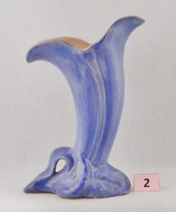 Stangl  Pottery Terra Rose Light Blue Vase #3612 (8 1/4" Tall) - Picture 1 of 7