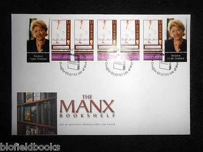 Isle of Man Post Office Barbara Taylor Bradford First Day Cover Manx Stamps 2003 - Image 1 of 4