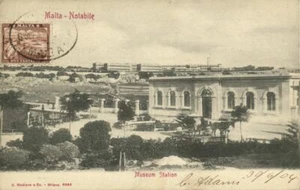 malta, MDINA NOTABLE, estación de museo (1904) Modiano 6663, postal - Imagen 1 de 2