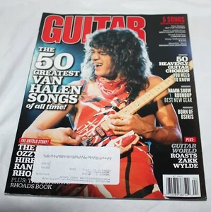 Guitar Magazine 50 Greatest Eddie Van Halen Songs of All Time World April 2012 - Picture 1 of 3