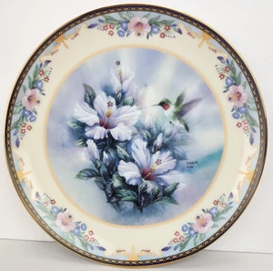 Bradford Exchange Garden Jewels Limited Edition VTG Plate #719871 Lena Liu - Picture 1 of 7