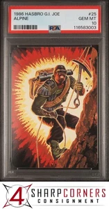 1986 HASBRO G.I. JOE #25 ALPINE  PSA 10 - Picture 1 of 3