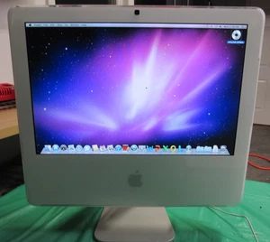 Apple iMac Intel 2Ghz 17 Inch Desktop 4GB RAM 750GB HDD Late 2006 Snow Leopard - Picture 1 of 11