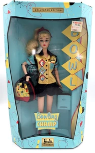 1999 Mattel #25871 Bowling Champ Barbie Collector Edition Doll NEW IN BOX - Picture 1 of 3