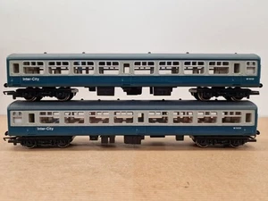 HORNNBY OO MODEL RAILWAYS BR BLUE GREY LIVERY, COACHES LIMA COMPATIBLE B05 - Picture 1 of 1