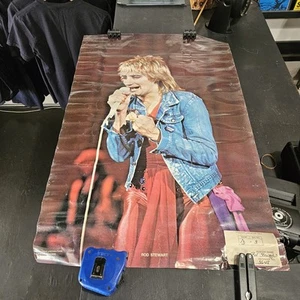 Vintage One Stop Original 1978 Rod Stewart Poster #454 22x34.25" - Picture 1 of 10