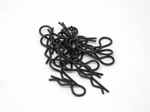 MT Racing Medium Black Body Clips (20) MTR16100BK - Picture 1 of 1