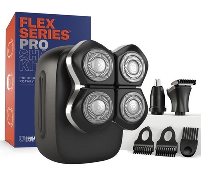 Freebird Flex Series Pro Shaving Kit Rotary 4-Head Shaver **NEW Open Box** - Image 1 of 4