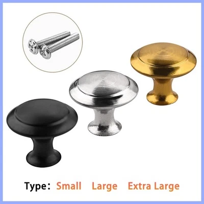 Möbelknöpfe Möbelgriffe Schrankknopf Schublade Knöpfe Möbelknäuf Edelstahl 1-20x - Bild 1 von 4