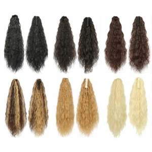 Lovely Long Wavy Hair Wigs Wavy Synthetic Lace Front Wigs Hair Natural - Zdjęcie 1 z 14