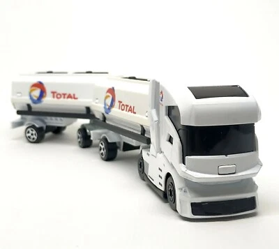 Majorette Concept Truck with Total Oil Tank 2 Parts Container 1/87 8 inches - Image 1 of 4
