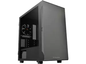 Thermaltake S100 Tempered Glass Black Edition Micro-ATX Mini-Tower Computer Case - Bild 1 von 12