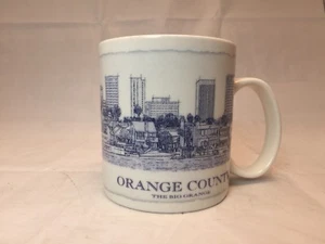 Taza de café Starbucks 2007 Orange County serie Architecture 18 oz. Coleccionista - Imagen 1 de 5