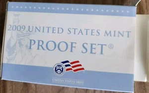2009-S Clad Proof Set, US Mint, 18 Coins, Beautiful Condition w Toning! - Picture 1 of 12