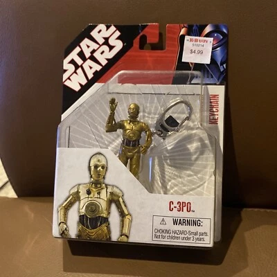 Star Wars C-3PO Keychain Basic Fun Toys Series One New Sealed Fast Shipping! - Image 1 of 2
