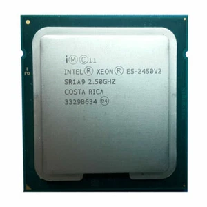 Original Intel Xeon E5-2450 V2 2.5 GHz 8 core 20MB 95W LGA 1356 CPU Processor - Picture 1 of 1