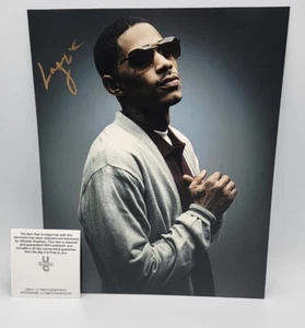 FOTO FIRMADA 8X10 LAYZIE BONE BONE THUGS N HARMONY STAR RAPERO CERTIFICADO DE AUTENTICIDAD - Imagen 1 de 2