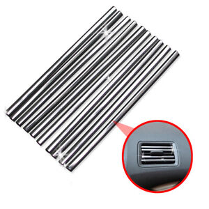 20CM Universal Car Air Conditioning Vent Outlet Grille Trim Strips Accessories 