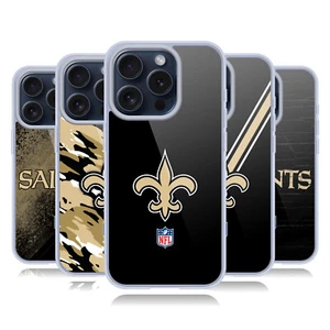NFL NEW ORLEANS SAINTS LOGO ÉTUI COQUE EN GEL MOLLE POUR APPLE iPHONE TÉLÉPHONES - Photo 1 sur 14
