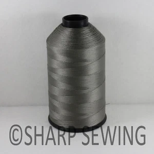 LT GRAY GREEN TINT 8OZ N32 2800 YARDS 69 BONDED NYLON THREAD SEW LEATHER CANVAS - Picture 1 of 1