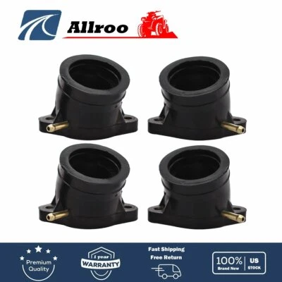 For Yamaha XS1100 Special XJ1100 4x Intake Manifold Carburetor Holder Carb Boots - Image 1 of 4