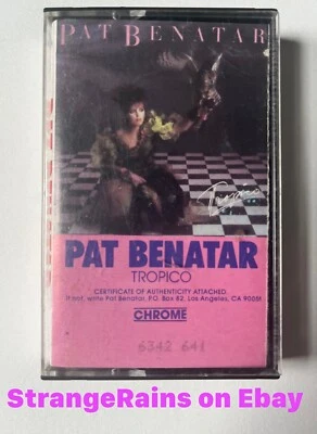 Pat Benatar TROPICO Cassette Tape - PLAY TESTED - SOUNDS GREAT! - Image 1 of 4