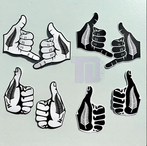 Shaka hand Thumbs up ute truck car printed decal sticker - Picture 1 of 1