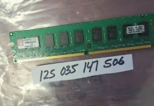 2GB 2RX8 DDR2 PC2-5300E 5300 667 667MHZ 240PIN ECC UBDIMM NON-REG RANK 1.8V - Picture 1 of 1