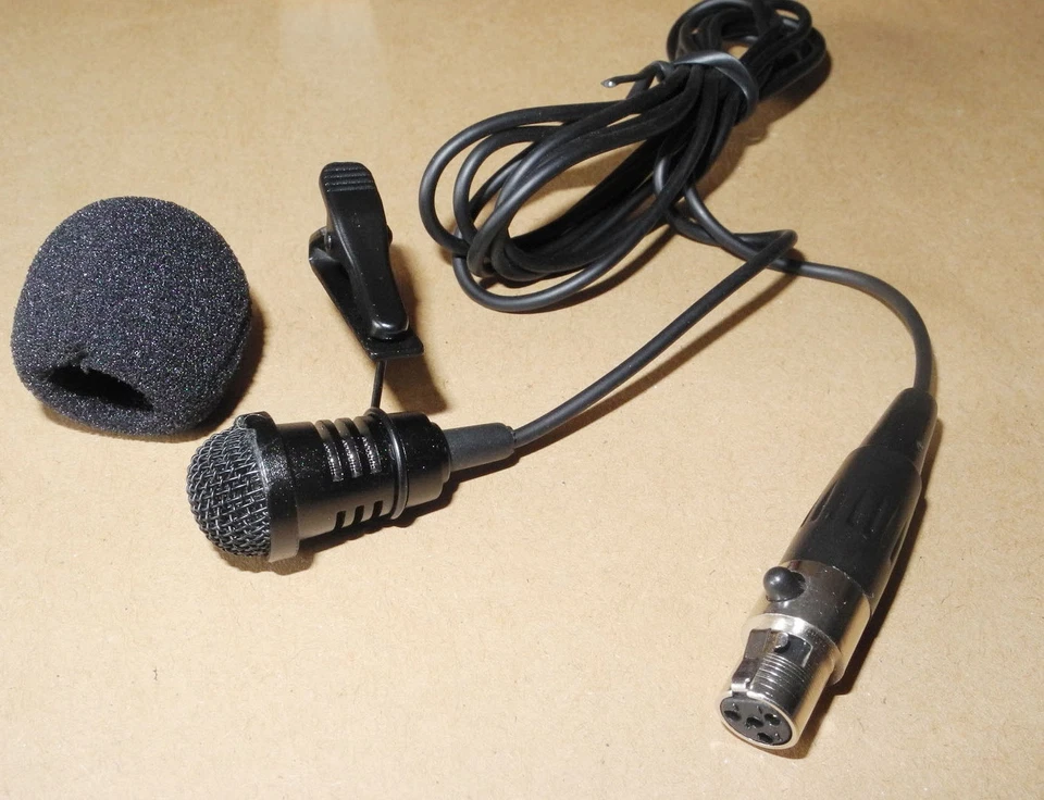 NEW Lavalier Lapel Microphone Mic For Shure KCX BLX GLX PG SLX ULX PGX Wireless - Image 1 of 1