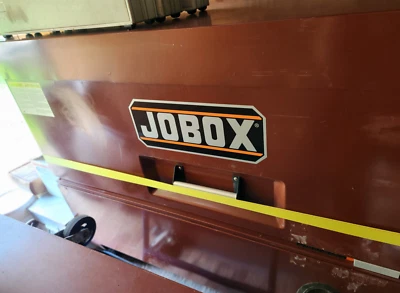 Jobox 1-689990 74 x 50 x 31 Inch Jobox Site-Vault Drop Front Piano Storage Box - Image 1 of 4