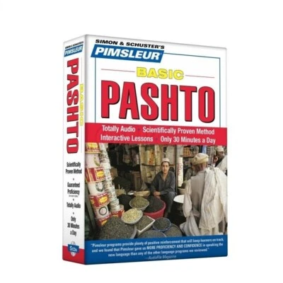 NEW 5 CD Pimsleur Learn to Speak Basic Pashto Language - Image 1 of 2