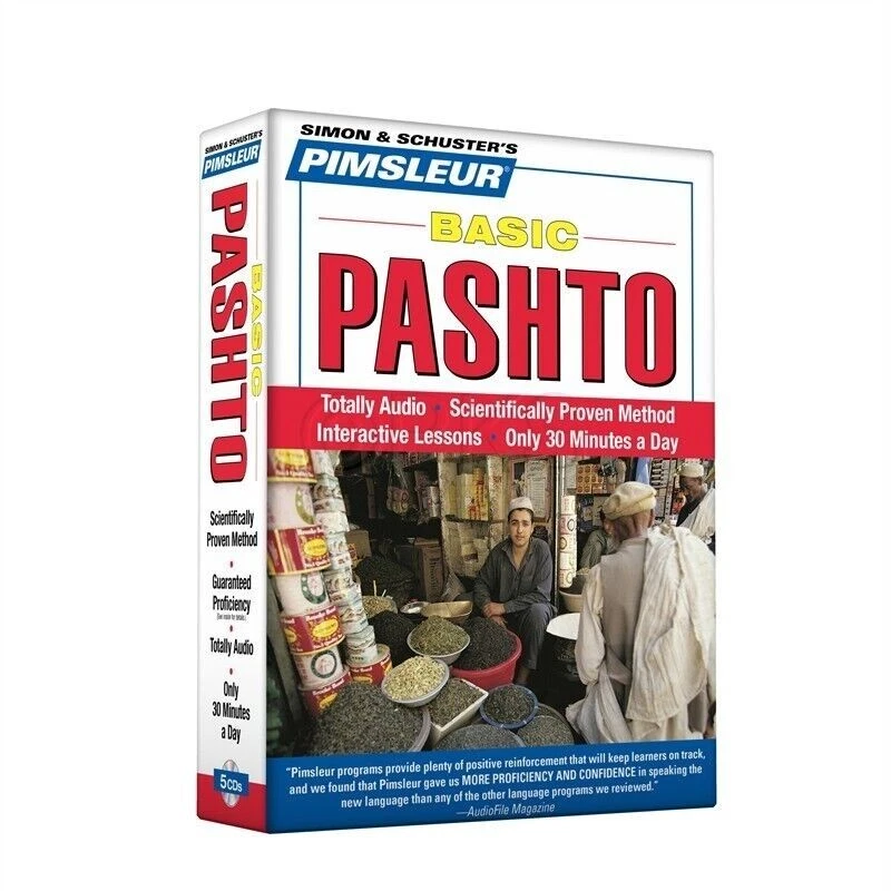 NEW 5 CD Pimsleur Learn to Speak Basic Pashto Language - Image 1 of 2