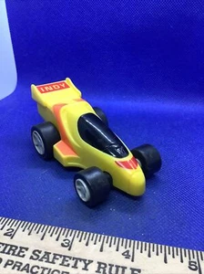 1989 Burger King Power Breakers Yellow/Red Friction Toy Indy Car Hasbro working - Picture 1 of 3